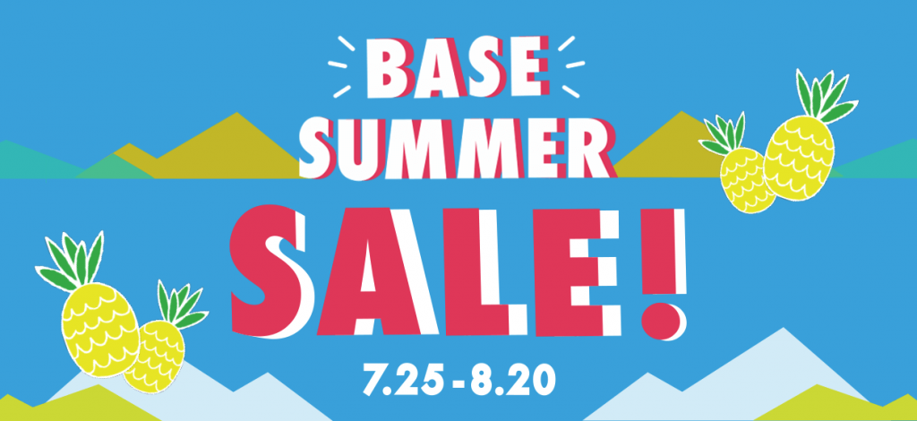 ショッピングアプリ Base が Base Summer Sale を実施 166店舗の夏アイテムがセール価格でお得に Base Inc